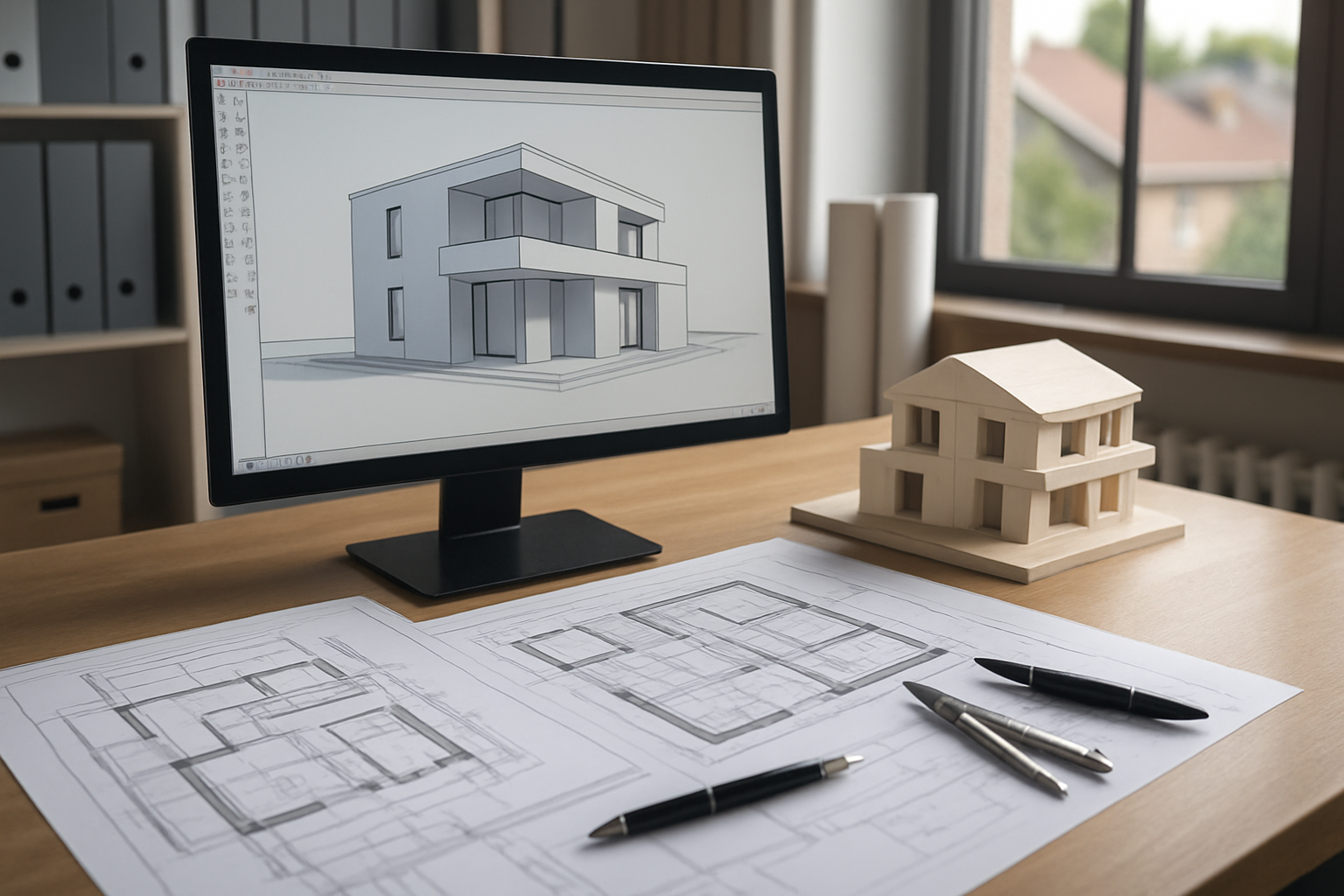 SketchUp pour l’architecture : concevoir des bâtiments de A à Z