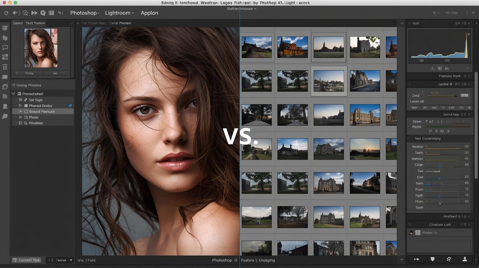 Photoshop vs Lightroom