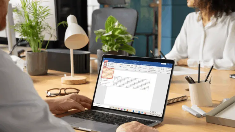 Comment faire un tableau sur Word simplement ?
