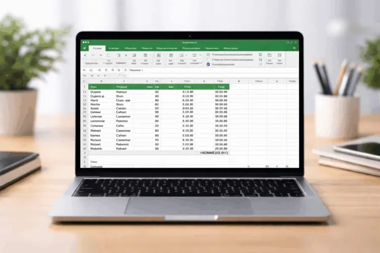 Comment faire une soustraction sur Excel ?